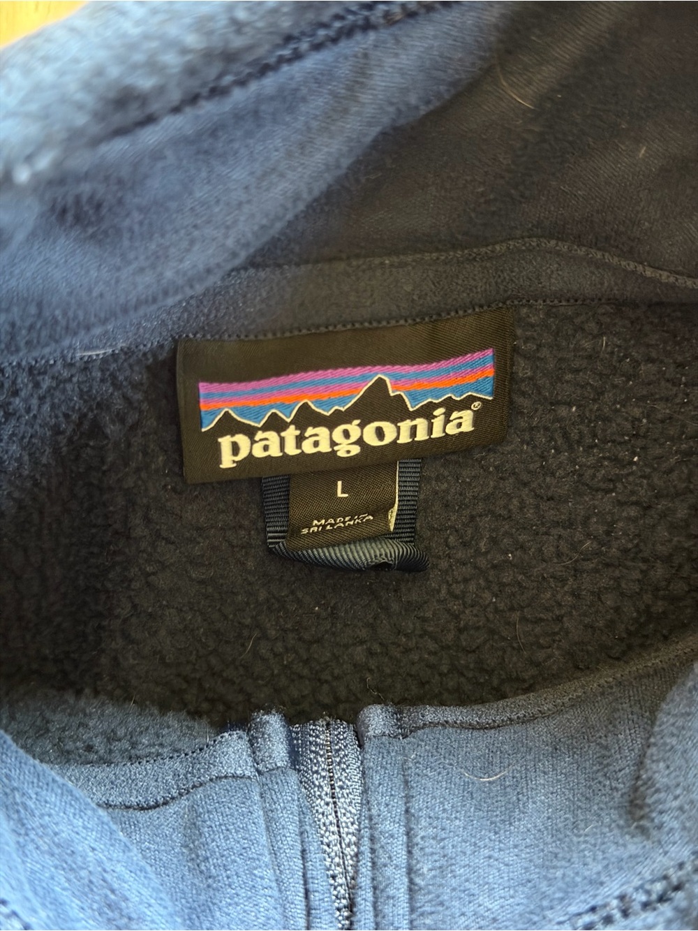 Patagonia better sweater 1/4 zip fleece pullover - Picture 2 of 3